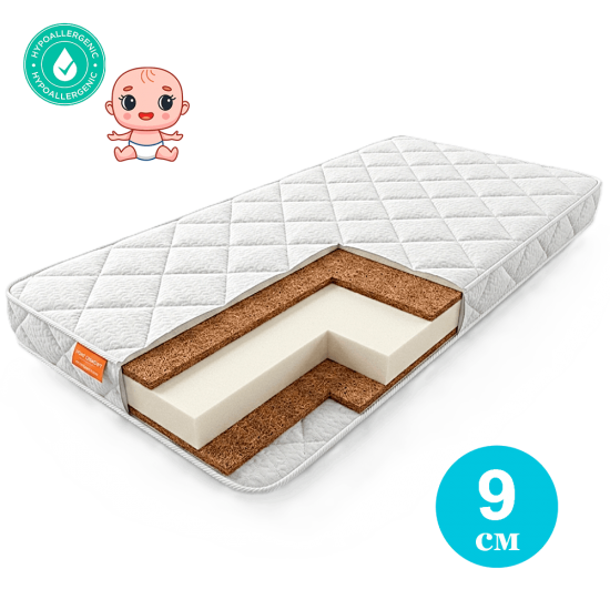 Матрас ортопедический для малышей «Baby 9»